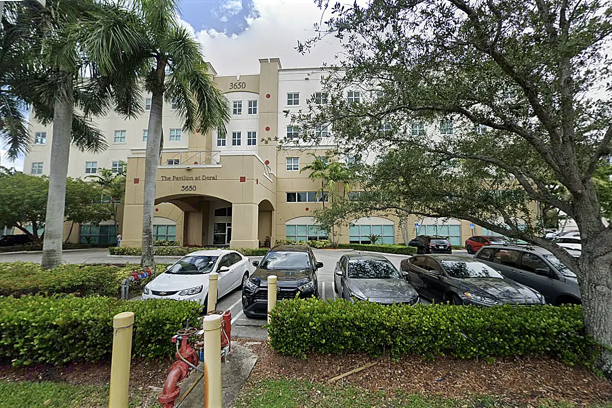 Office building front