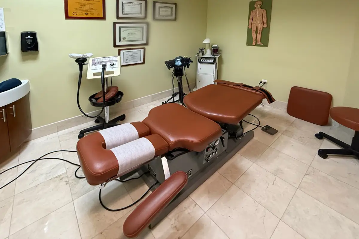 Chiropractic table